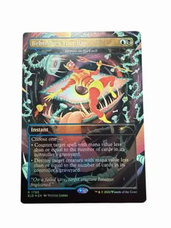 MTG Beholder's Fear Ray #1790 Rare Card Secret Lair Drop Series Foil - Image 1
