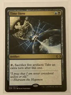 MTG Time Sieve Near Mint Normal Double Masters - Image 1