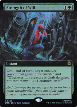 Strength of Will (Extended Art) Marvel's Spider-Man Foil - Image 1