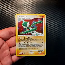 Pokemon Card Gallade 6/132 Swirl HOLO bleed Secret Wonders set ✨ 2007 NM - Image 2