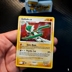 Pokemon Card Gallade 6/132 Swirl HOLO bleed Secret Wonders set ✨ 2007 NM - Image 3