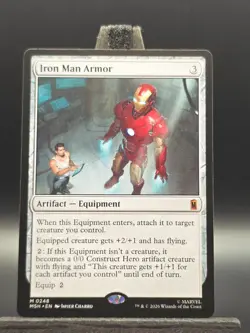 Iron Man Armor Marvel Super Heroes NM MTG - Image 1