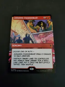 Avengers Disassembled (Borderless) 0302 - Marvel Super Heroes - MTG NM/M - Image 1