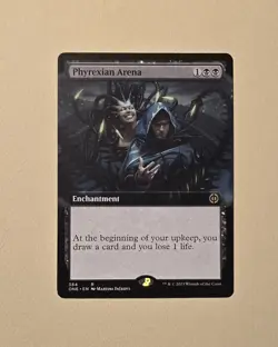 MTG Phyrexian Arena Extended Art NM - Phyrexia: All Will Be One FREE Shipping! - Image 1
