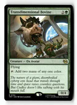 Transdimensional Bovine 134 Rare MTG TMT NM - Image 2