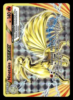 Ninetales BREAK 16/108 Holo BREAK Rare Evolutions Pokemon Card - 2 - Image 2