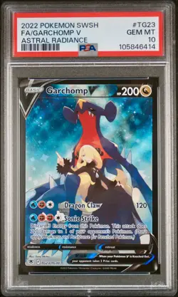 PSA 10 - Garchomp V TG23/TG30 SWSH Astral Radiance - Pokemon - Image 1