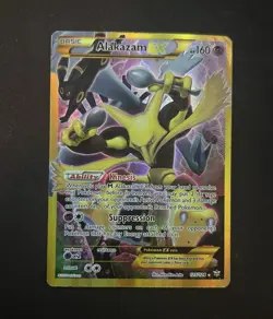 The Pokemon Company Alakazam EX 125/124 Fates Collide Secret Holo Eng - Image 1