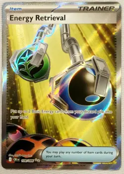 2026 Pokemon TCG Energy Retrieval 108/086 Ultra Rare Chaos Rising Excellent-NM/M - Image 1