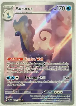 2026 Pokemon TCG Aurorus 092/088 Illustration Rare Perfect Order Excellent-NM/M - Image 2