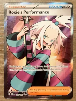 2026 Pokemon TCG Roxie's Performance 112/086 Ultra Rare CIR Excellent-NM/M - Image 1