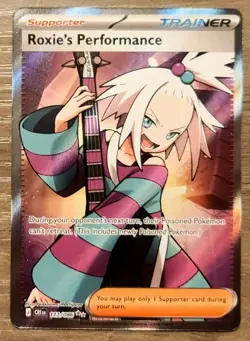 2026 Pokemon TCG Roxie's Performance 112/086 Ultra Rare CIR Excellent-NM/M - Image 2
