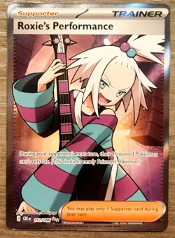2026 Pokemon TCG Roxie's Performance 112/086 Ultra Rare CIR Excellent-NM/M - Image 3