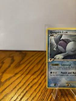 Pokemon TCG Quagsire GL Rising Rivals 76/111 Basic 90HP Common Regular English - Image 3