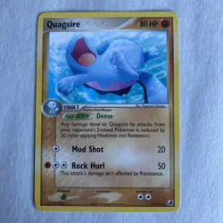Pokemon TCG Quagsire Uncommon Unseen Forces 44/115 LP/EX - Image 1