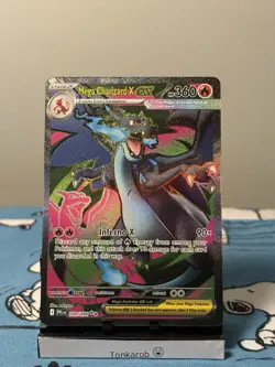 Mega Charizard X ex 109/094 Phantasmal Flames Ultra Rare Pokemon TCG English NM - Image 1