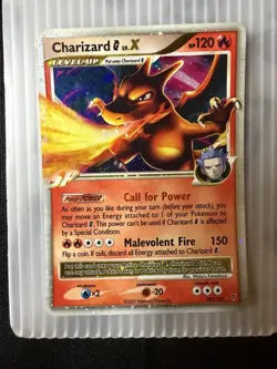 Charizard G LV.X 143/147 Supreme Victors 2009 Holo NEAR MINT Rare Pokemon Card - Image 1