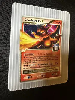 Charizard G LV.X 143/147 Supreme Victors 2009 Holo NEAR MINT Rare Pokemon Card - Image 2