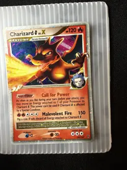 Charizard G LV.X 143/147 Supreme Victors 2009 Holo NEAR MINT Rare Pokemon Card - Image 5