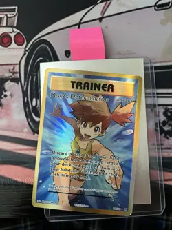 Pokemon TCG Trainer Misty's Determination Full Art Holo Card 108/108 Evolutions - Image 1