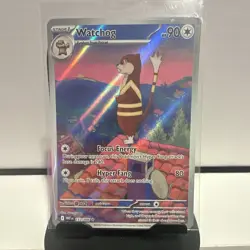 Watchog 153/086 Sv: White Flare Illustration Rare Full Art Holo EN - Image 1