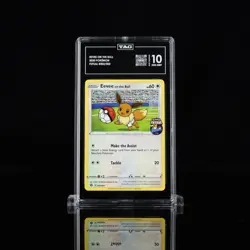 TAG 10 Eevee on the Ball 002/005 Pokemon Futsal Promo | GEM MINT - Image 1