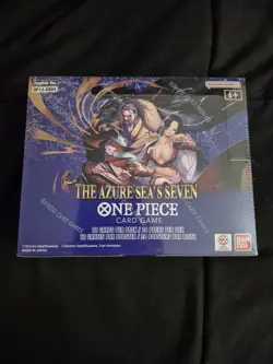 2x One Piece The Azure Sea's Seven Booster Box OP14 English New Sealed! - Image 2
