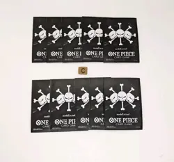 10 Card sleeves Marshall.D.Teach pirate Flag One Piece Official Limited - Image 1