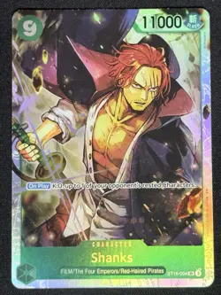 Shanks SR ST16-004 PRB-02 THE BEST vol.2 One Piece TCG - Image 1