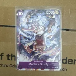 One Piece Monkey D. Luffy P-041 English 041 Purple - Image 1