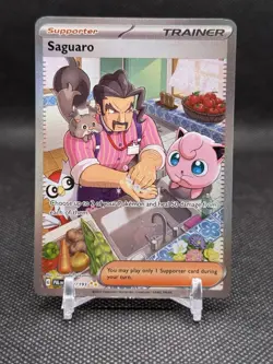 Saguaro 270/193 Pokemon TCG Paldea Evolved Special Illustration Rare Card - Image 1