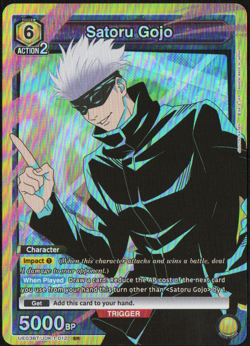 Satoru Gojo SR UE03BT/JJK-1-012 NM Jujutsu Kaisen Union Arena TCG - Image 1