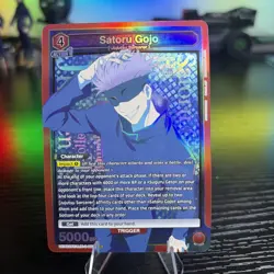Bandai Union Arena Jujutsu Kaisen Satoru Gojo SR Holo 5000BP UEX02BTUJJK - Image 1