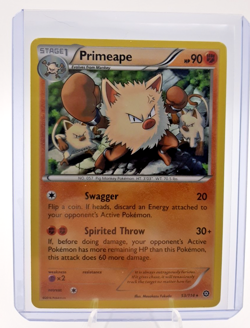 Primeape XY Steam Siege 53/114 Non Holo Rare Pokemon Card TCG Trading Card Game - Image 1