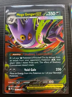 Lot of 3: Mega Gengar ex 056/094 Holo Double Rare, 050, Haunter 049 Reverse Holo - Image 3