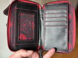 Disney Loungefly 101 Dalmatians Cruella Zip Around Wallet Vegan Leather - Image 3