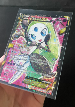 Meloetta EX RC25/RC25 Pokemon Legendary Treasures Radiant Collection Full Art MP - Image 2