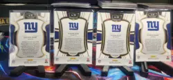 Panini Jaxson Dart 2025 Giants Rookie 19-Card Lot Select/Absolute/R&S Refractor - Image 2