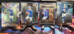 Panini Jaxson Dart 2025 Giants Rookie 19-Card Lot Select/Absolute/R&S Refractor - Image 3