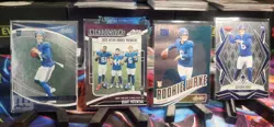 Panini Jaxson Dart 2025 Giants Rookie 19-Card Lot Select/Absolute/R&S Refractor - Image 5