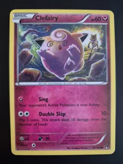 Clefairy 81/122 BREAKpoint Pokemon Card NM - Image 1