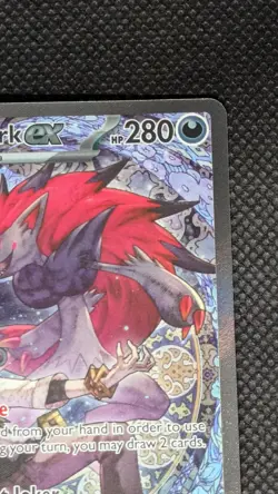N's Zoroark EX 286/217 Special Illustration Rare Ascended Heroes Pokemon TCG - Image 3