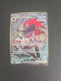 N's Zoroark EX 286/217 Special Illustration Rare Ascended Heroes Pokemon TCG - Image 1