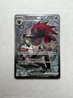 N's Zoroark EX 286/217 Special Illustration Rare Ascended Heroes Pokemon TCG - Image 1