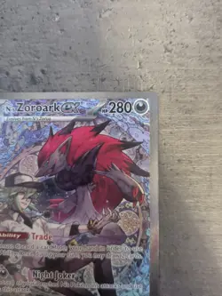 N's Zoroark EX 286/217 Special Illustration Rare Ascended Heroes Pokemon TCG - Image 3