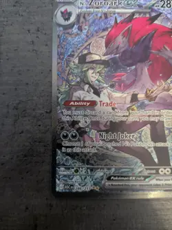 N's Zoroark EX 286/217 Special Illustration Rare Ascended Heroes Pokemon TCG - Image 5