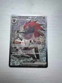N's Zoroark EX 286/217 Special Illustration Rare Ascended Heroes Pokemon TCG - Image 1
