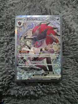 N's Zoroark EX 286/217 Special Illustration Rare Ascended Heroes Pokemon TCG - Image 1