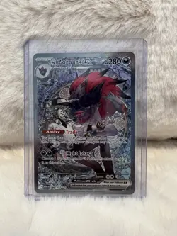 N's Zoroark EX 286/217 Special Illustration Rare Ascended Heroes Pokemon TCG - Image 1