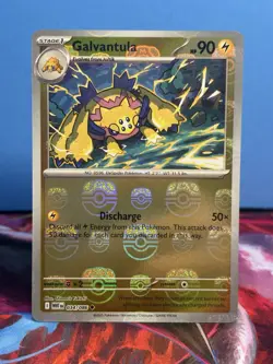 Galvantula (Master Ball Pattern) 034/086 Sv: White Flare Holo - Image 1